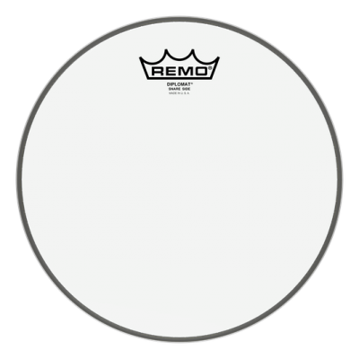 Remo 13'' Diplomat Hazy Snare Side